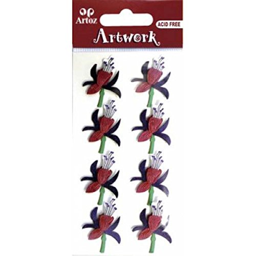 Artoz Artwork 3D Motiv-Sticker 185600-162, "Orchidee" von Artoz Artwork