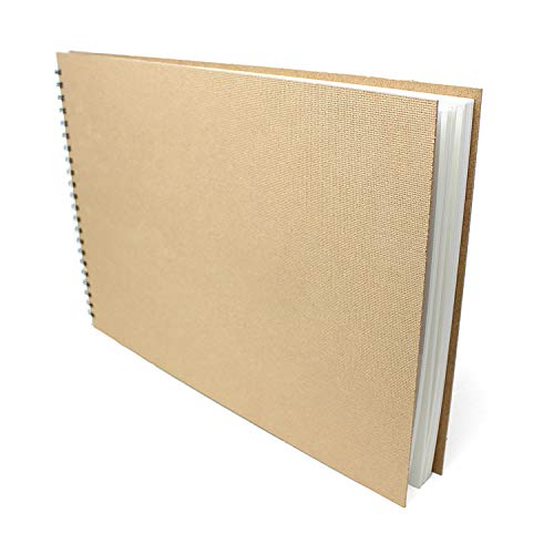 Artway Enviro - Spiralgebundenes A3-Skizzenbuch - Querformat - 70 Seiten/35 Blätter aus 170 gsm Recycling-Papier - 100 % Recycelt Skizzenbuch von ARTWAY