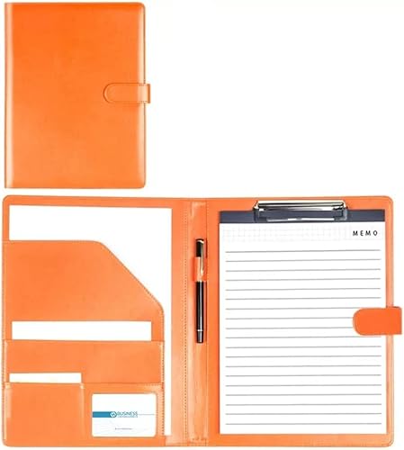 Asfgchh A4 Konferenzmappe Padfolio Zwischenablage Ordner Portfolio Für Legal Pad Halter A4 Schreiben Pad Für Business Schule Büro Konferenz Clip Boards von Asfgchh