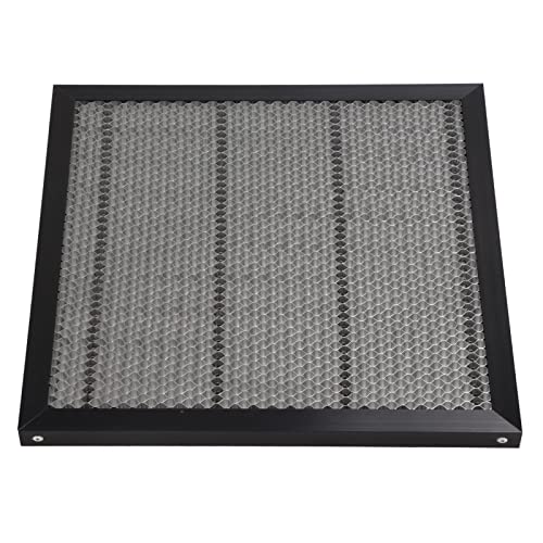 Asixxsix Honeycomb Arbeitstisch, 400x400mm schnelle Wärmeableitung Honeycomb Bett Aluminiumlegierung Honeycomb Arbeitsplatte für Lasergravierer, CO2-Gravierer Schneidmaschine von Asixxsix