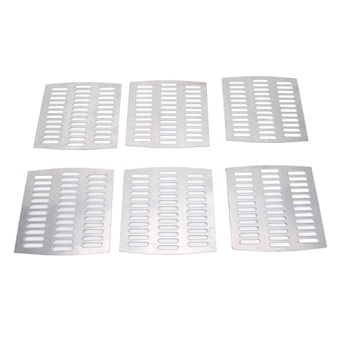 Backstein Sickerloch Abdeckungen, 40PCS Edelstahl Sickerloch Abdeckungen Stapelbar Backstein Drain Loch Abdeckung Stoppt und hält Eidechsen, Wespen, Bienen, Schlangen aus von Asixxsix