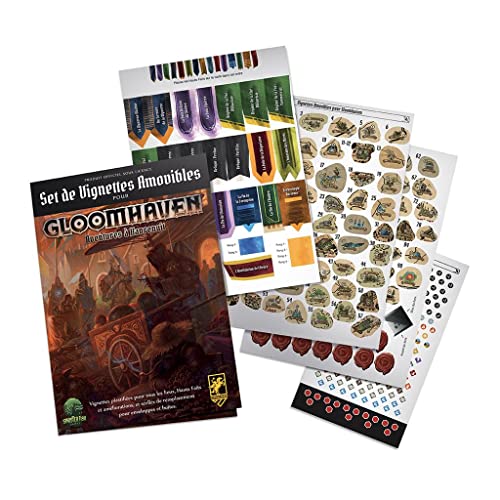 Gloomhaven: Set mit abnehmbaren Vignetten, französische Version von Asmodé