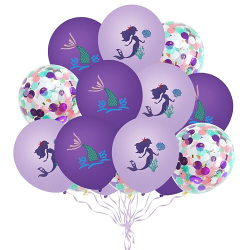 Asudaro 9-Teiliges Set Geburtstagsballons Konfetti Ballons Rund Für Thematische Feiern Typ 4 von Asudaro