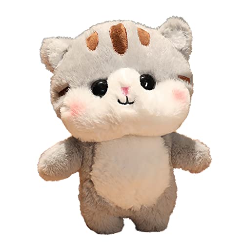 Asudaro Niedliche Katze Plüschtier Kuscheltier Katze Plush 30cm Weihnachtskatze Katze Stofftier Plüsch Puppe Kleidung Soft Toy Animals Cat Rucksack Katzenpuppe für Kinder Erwachsener Junge Mädchen #9 von Asudaro