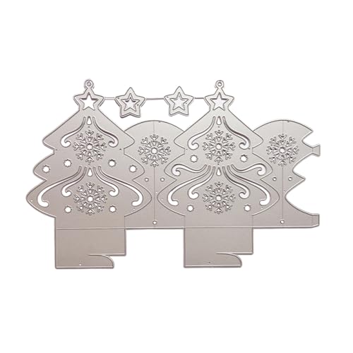 Weihnachten Stanzschablone Stanzformen Schablone Rahmen Schneiden Prägeschablonen 3D Schablone Stanzschablonen für Scrapbooking DIY-Karten Weihnachtsdeko zum Basteln usw Typ4 von Asudaro