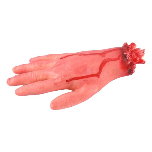 Asuinxurr Bloody Horror Scary Halloween Prop Fake Abgetrennte LebensgrößE Arm Hand House Scary Bloody von Asuinxurr