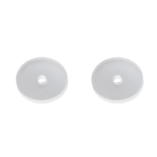 100 Stück Silikon-Ohrring-Stopper, bequeme Ohrstecker, Rückenverschluss, klare Ohrringe Verschlüsse für Frauen und Mädchen von Asukohu
