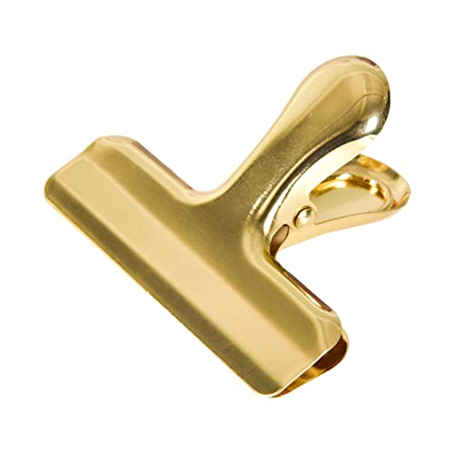 Metall-Büroklammer, 77 mm lang, große Büroklammer, Edelstahl, Aktenklemme für Lebensmittelbeutel, Zeichenbrett, Bürobedarf Metall-Büroklammer, 77 mm lang, große Büroklammer, Edelstahl, Aktenklemme für Lebensmittelbeutel, Zeichenbrett, Bürobedarf von Asukohu