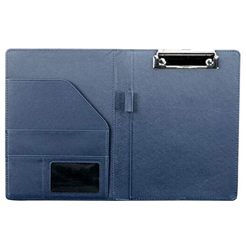 Asyduey A5 Dokumententasche Dateiordner Zwischenablage Business Office Financial School Supplies (Blau) von Asyduey