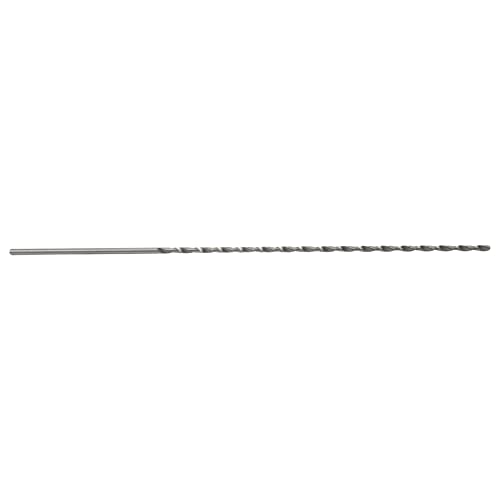 Asyduey HSS Zylinderschaft 4 mm Twist-Kopf 300 mm Bohrer Silber Ton von Asyduey