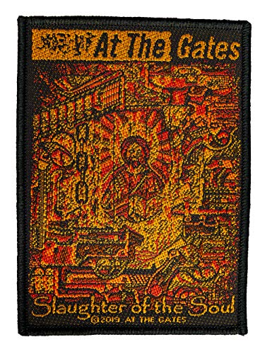 At The Gates Slaughter of the Soul Aufnäher Patch Gewebt & Lizenziert !! von At The Gates