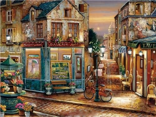 AtTrex Wanddekoration Für Zu Hause Diamond Art Diamond Painting Set Erwachsene Landschaft Diamond Painting 5D 30X40Cm von AtTrex