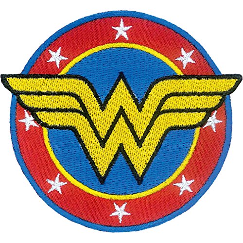 Ata-Boy DC Comics Wonder Woman Logo-Aufnäher, zum Aufbügeln – Geschenke & Merchandise von Ata-Boy