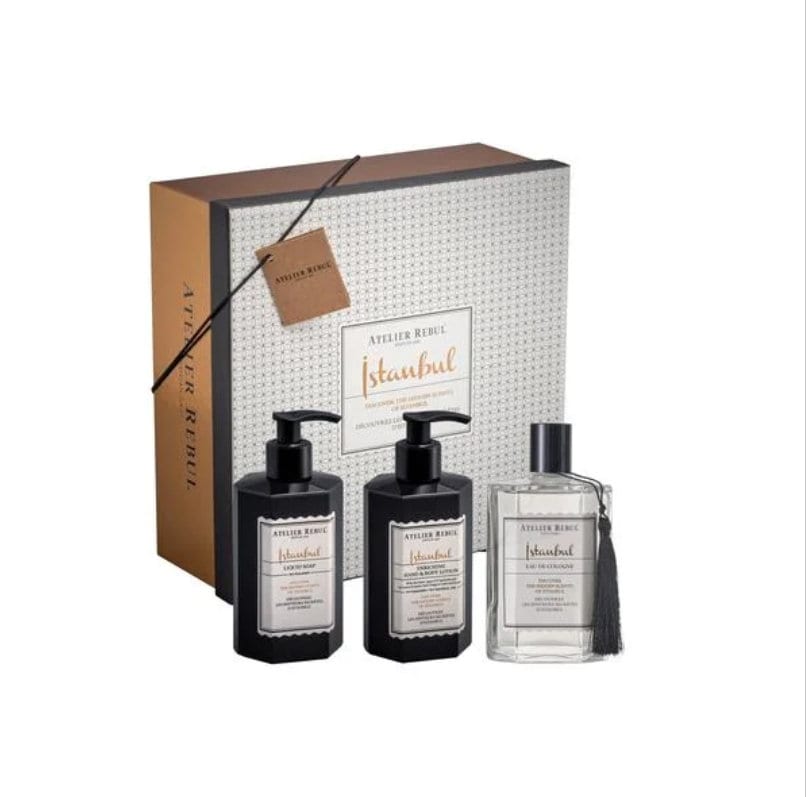 Atelier Rebul Istanbul Köln Geschenk Set | 250 Ml + Flüssigseife Hand - Und Körperlotion Ml von AtelierByAsli