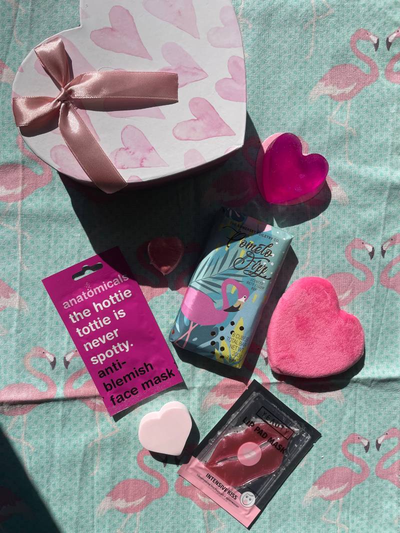 To Go - Beauty Box "Flamingo" | Set Wellness Geschenk Für Sie Hand Made Handgefertigt Mitbringsel Liebe Aufmerksamkeit von AtelierCatHamburg