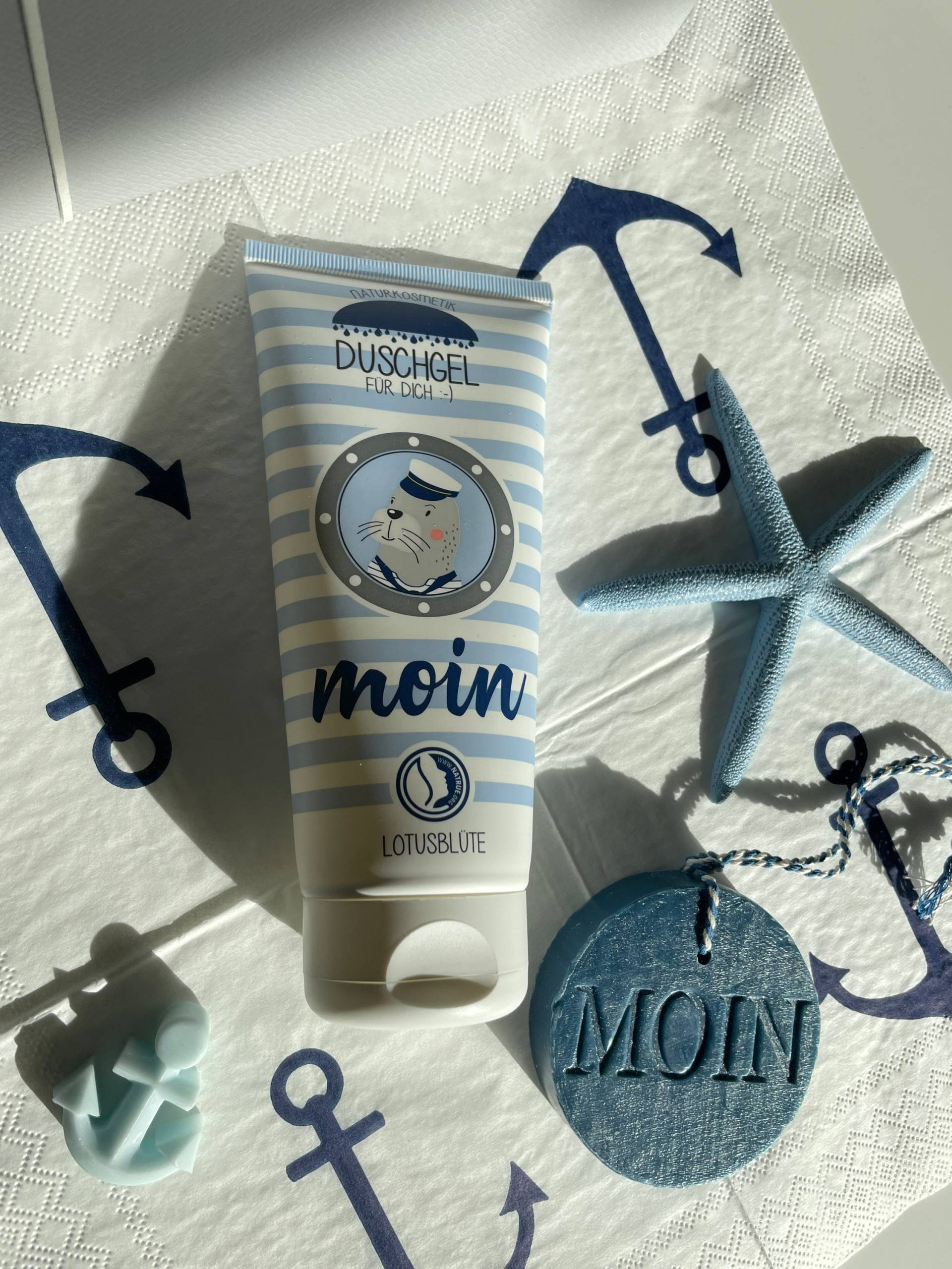 To Go - Geschenkbox "Moin" Maritimes Beauty Set Moin | Norden Hand Made Handgefertigt Mitbringsel Grüße Liebe Aufmerksamkeit von AtelierCatHamburg