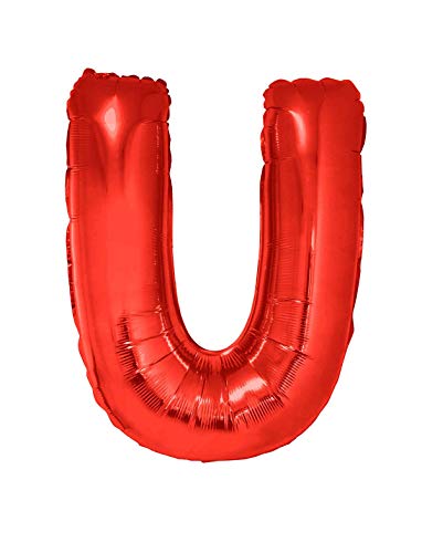 Atrumpa Folienballon rot Buchstabe 102 cm/Auswahl (U) von Atrumpa