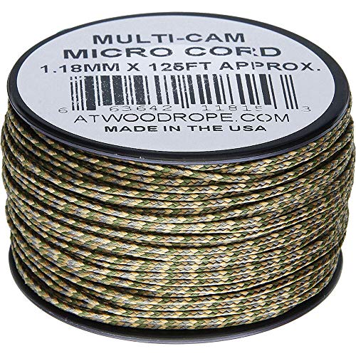 Atwood Rope MFG Micro Cord 125ft Multi-Cam von Atwood Rope MFG