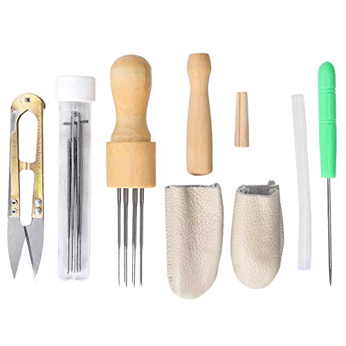 Nadel filz set, Nadelfilz Starter Kit Nadelfilz Starter Kit Wollfilz zubehör mit Nadeln Filznadeln Holzgriff für Nadelfilz zubehör Gefilzt[Werkzeugsatz Y2]Betonwerkzeuge von Atyhao