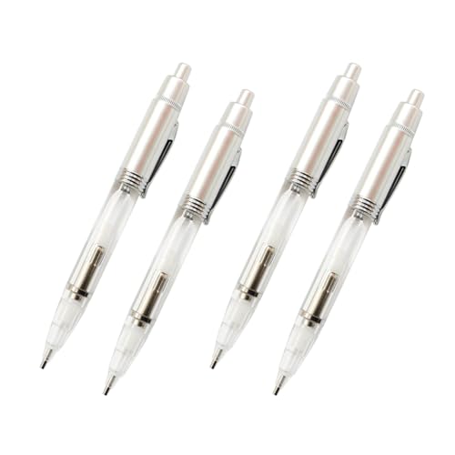 Aublinto 5D DIY Diamond Painting Stift mit Beleuchtung LED Bohrer Diamant Malerei Werkzeug Strass Bild Diamond Painting Pen Werkzeug Kreuzstich Punkt Stift Leuchtende DIY Stickerei Pinzette 4 stücke von Aublinto