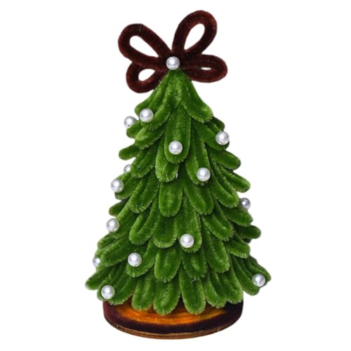 DIY Christmas Tree Kit Set aus Rohrreinigen für kreative Handarbeit - Weihnachtsdekorationen zum Basteln und Gestalten eigener Weihnachtsschmuck Green von Aublinto