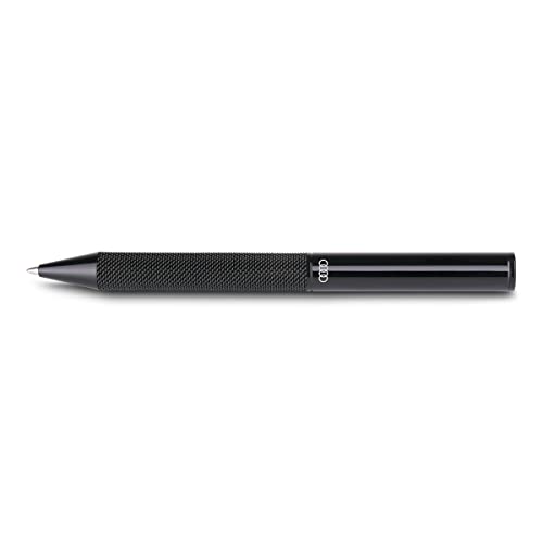 Audi 3222200300 Kugelschreiber Ringe Logo Stift Kuli Ballpoint Pen, schwarz von Audi collection