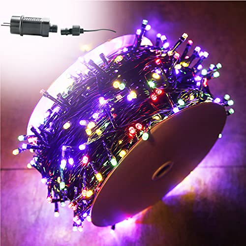 AufuN Led Lichterkette Außen Lichterketten Strombetrieben mit stecker, 30M LED Lichter IP44 Wasserdicht mit 8 Modi für außen innen Garten, Hochzeit, Weihnachten, Party(30M 300 LED Mehrfarbig) von AufuN