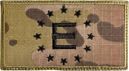 Fallout Enclave Patch OCP – lustiger, taktischer Militärmoral, bestickter Aufnäher, Hakenverschluss auf der Rückseite (Camouflage) von Aunuo