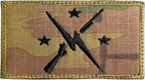 Fallout Minutemen Patch Fallout 4 OCP – lustiger taktischer Militärmoral, bestickter Aufnäher, Hakenverschluss auf der Rückseite (Camouflage) von Aunuo