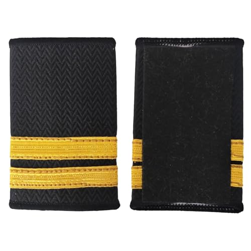 2PCS Kapitän Epauletten Uniform Epauletten Shouler Boards Professionelle Uniform Cosplay Party Zubehör Bühne Requisiten von Aurgiarme