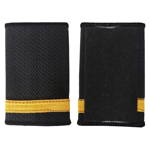 2PCS Kapitän Epauletten Uniform Epauletten Shouler Boards Professionelle Uniform Cosplay Party Zubehör Bühne Requisiten von Aurgiarme