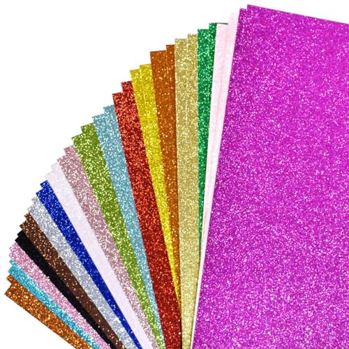 Aurgiarme 36 Stück Papier DIY Handwerk Goldpulver handgeschöpftes Papier für Scrapbooking Falten Papier Hochzeit Partys Zubehör von Aurgiarme