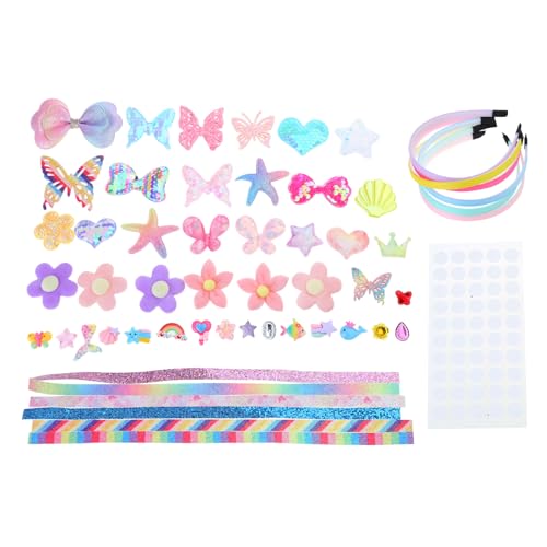 Aurgiarme Glitzerndes Stirnband Bastelset Für Kinder Kreative Freundschafts Stirnbänder Kinder Schmuckherstellungssets Mädchen Geschenk von Aurgiarme