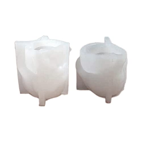 Blumentopf Silikonform Beton Zement Blumentopf Form Aromatherapie Gipsform Kerze Tasse Epoxidharz Form Home Decor von Aurgiarme