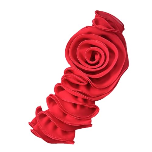 Handgefertigte Kostüm-Applikationen, Seidenblume für Bühnenauftritte, Kleiderherstellung, Materialien, 3D-Blumenaufnäher, Kleidungsapplikationen von Aurgiarme