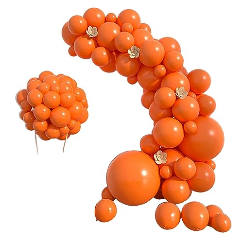 Latex-Ballonbogen-Set, verschiedene Größen, 12,7 cm, 25,4 cm, 25,7 cm, 45,7 cm, Party-Dekoration für Geburtstag, Hochzeit, Babyparty, Latexballons, 12,7 cm, 100 Stück von Aurgiarme