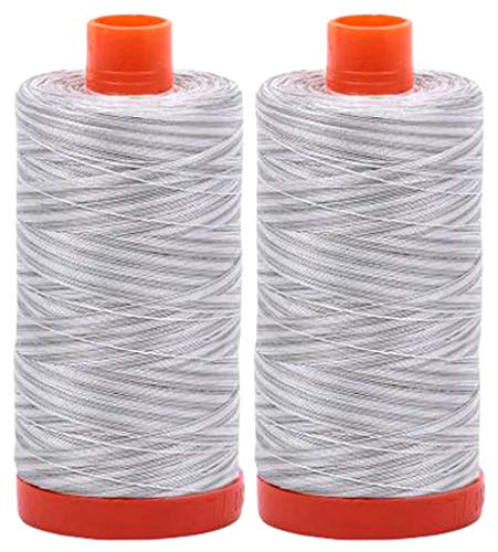 Aurifil 50 WT – Silver Moon (4060) bunt – Mako-Baumwollgarn – je 1400 Meter von Aurifil