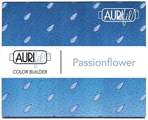 Aurifil 50wt Cotton Color Builder Thread Collection-Passionflower -AC50CP3-018 von Aurifil