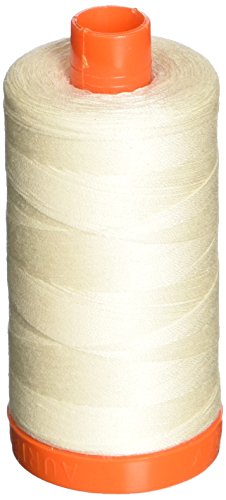 Aurifil A1050–2026 Mako-Baumwollgarn, solide, 50 WT, 1422 Yds Kreide von Aurifil