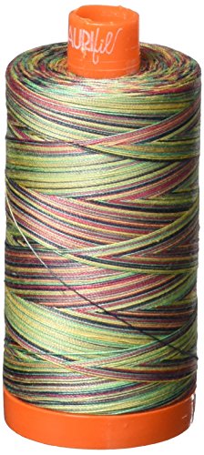 Aurifil A1150–3817 50 W 1422 YD - Buntes Mako-Stickgarn aus Baumwolle von Aurifil