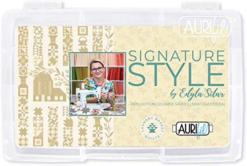 Aurifil Designer Thread Collection-Signature Style By Edyta Sitar von Aurifil