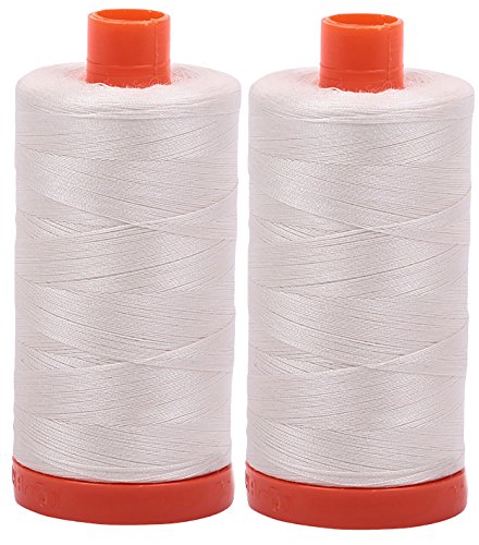 Aurifil Mako 2311 x 2 große Spulen, 50 W, 2 Stück von Aurifil