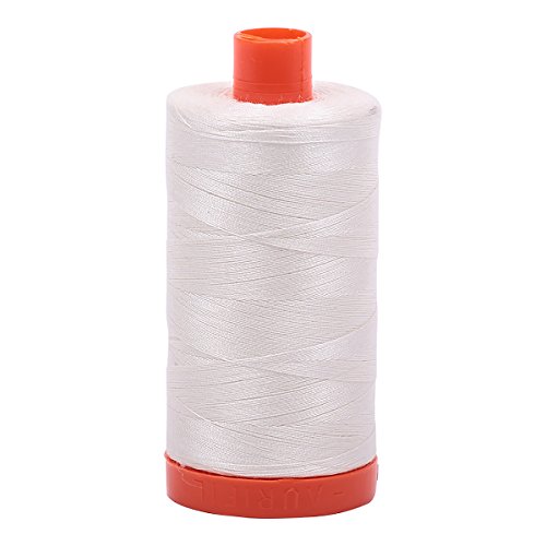 Aurifil Mako-Baumwollgarn, solide, 50 W, 1400 m von Aurifil