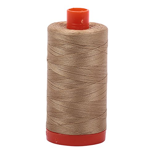 Aurifil Mako Cotton Thread Solid 50wt 1422yds Blond Beige von Aurifil