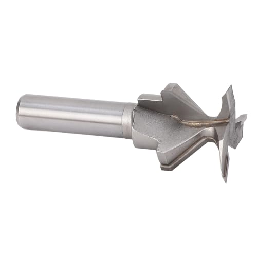 Lock Miter Router Bit, Zunge und Nut Fräser, 3 Nuten, 1/2 Zoll Schaft R 18 Schranktür Fräser für Holzarbeiten von Ausla