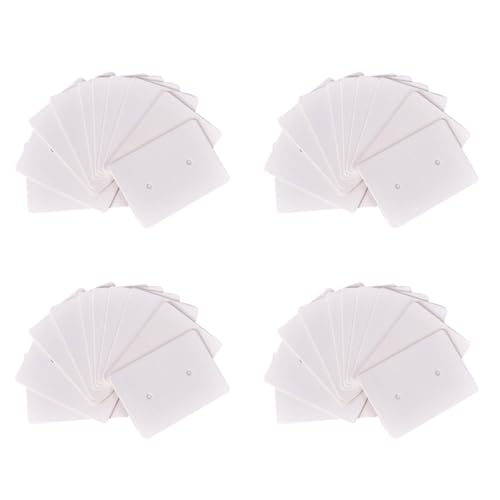 AutoSwan 400Pcs Leere Ohrringe Ohrstecker Tag Papier Display Card Hängen Schmuck von AutoSwan