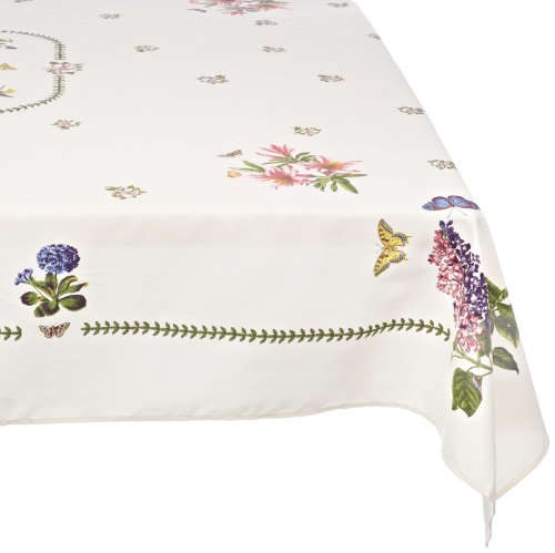 Avanti Linens Kitchen Botanic Garden Collection, Baumwolle Polyester, elfenbeinfarben, 102" x 60" (Rectangular), 25 von Avanti Linens