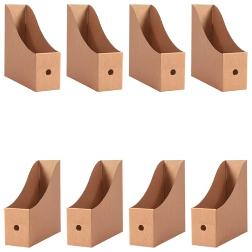 Avejjbaey 8 Stück Dokumenten-Organizer, Aktenhalter, Akten-Aufbewahrungsbox, Schreibtisch-Organizer, Akten-Organizer, Pappbox für Dokumente Avejjbaey 8 Stück Dokumenten-Organizer, Aktenhalter, Akten-Aufbewahrungsbox, Schreibtisch-Organizer, Akten-Organizer, Pappbox für Dokumente von Avejjbaey