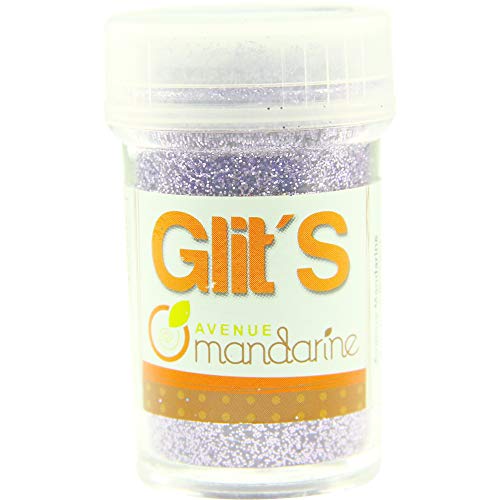 Avenue Mandarine 42508MD Glitter Glit's Flakon (14g, mit praktischem Streuaufsatz zur leichten Handhabung, ideal für Kinder) 1 Stück Lavendel von Avenue Mandarine