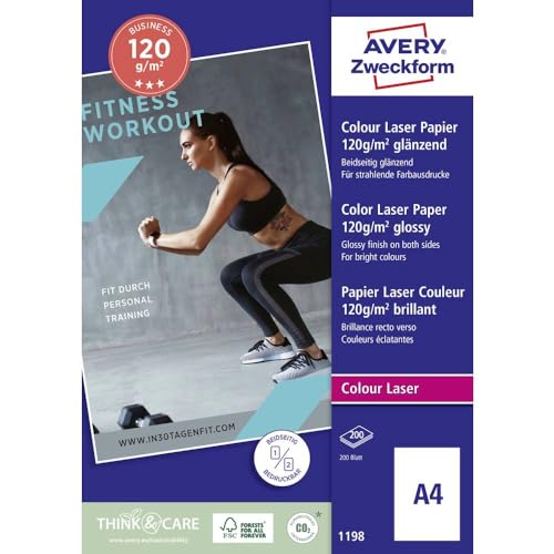 PHOTO PAPER COLOUR LASER von Avery